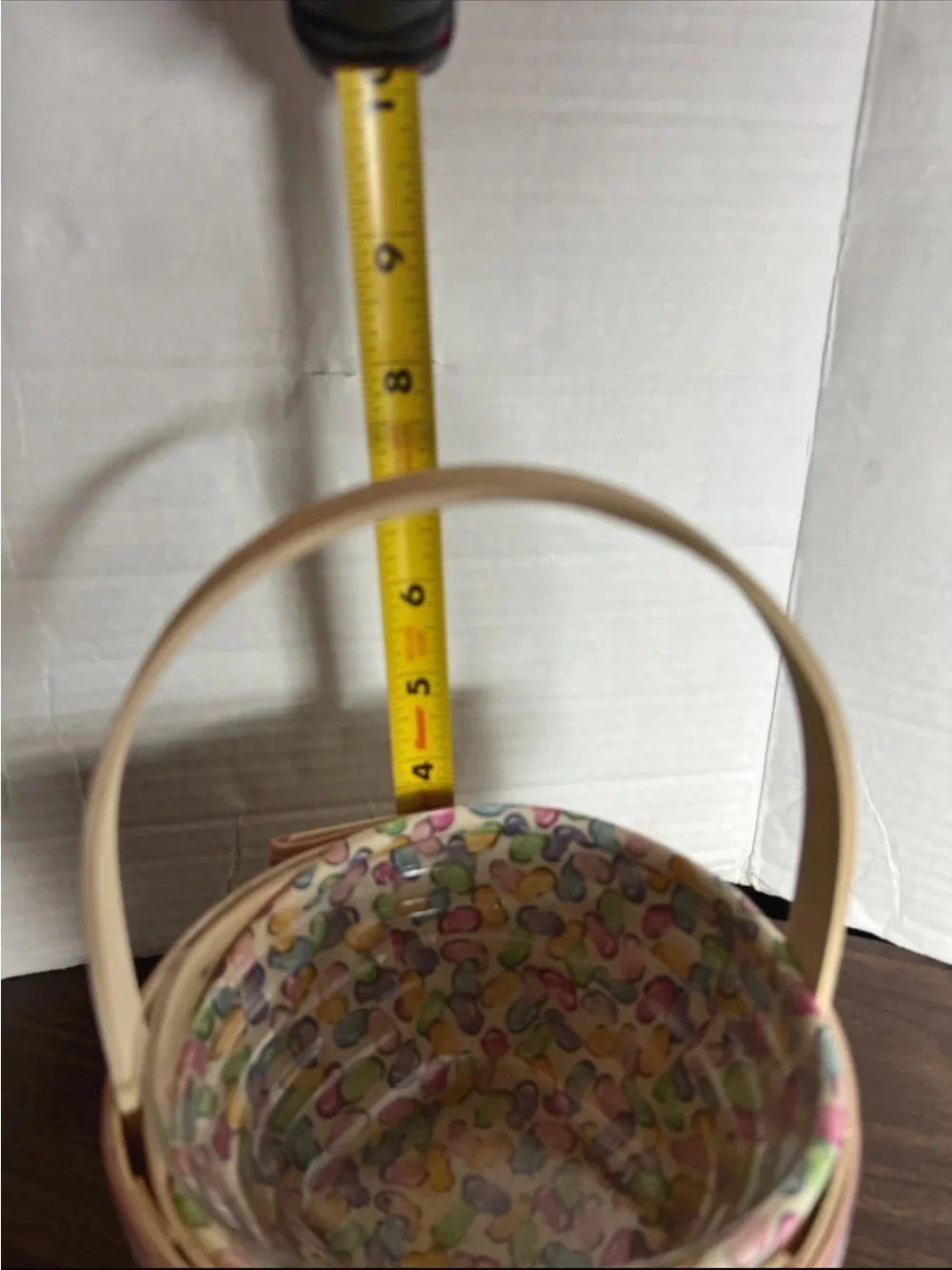 Longaberger Century Celebration Jelly Bean basket  / yr 2000